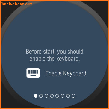 KeyOboard: a WearOS T9 Keyboard screenshot