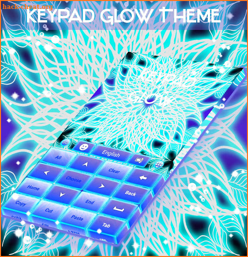 Keypad Glow Theme screenshot