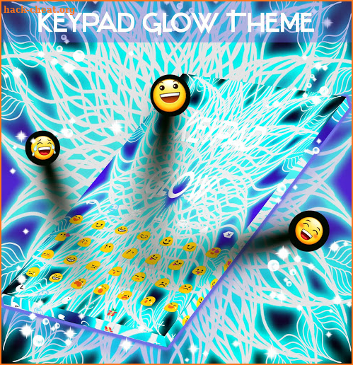 Keypad Glow Theme screenshot