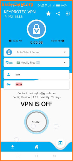 KEYPROTEC VPN screenshot