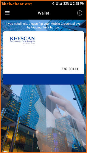 Keyscan Mobile screenshot