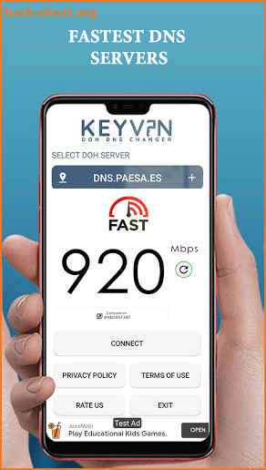 KeyVPN - DNS Changer, Premium DOH, Fast Internet screenshot