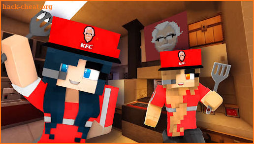 KF - Chicken Restaurant for Minecraft screenshot