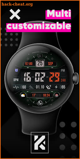 KF129 WATCH FACE screenshot