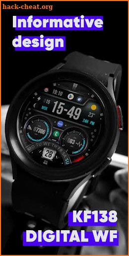 KF138 Watch face screenshot