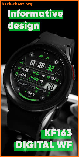 KF163 WATCH FACE screenshot