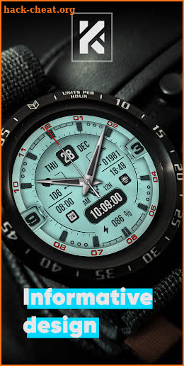 KF80 Watch face screenshot