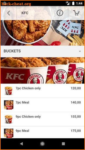 KFC Delivery Su screenshot