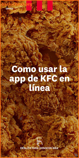KFC México screenshot