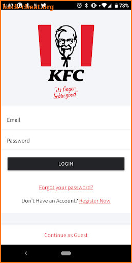 KFC Pakistan screenshot