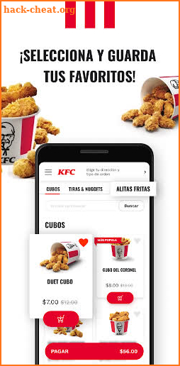 KFC Puerto Rico screenshot