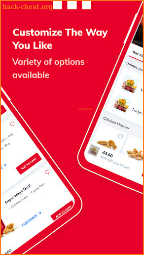 KFC UAE screenshot