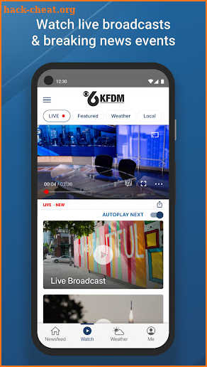 KFDM News 6 screenshot