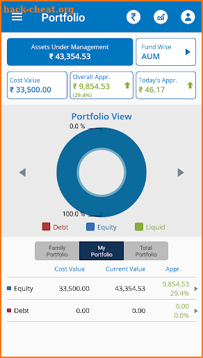 KFinKart - Investor Mutual Funds screenshot