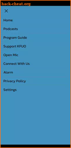 KFUO Radio screenshot