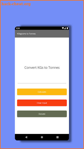 KGs to Tonnes screenshot