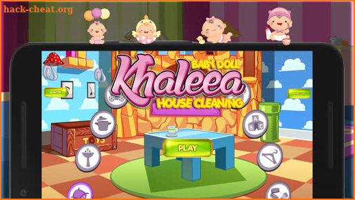 Khaleea - Baby Doll Cleaning House screenshot