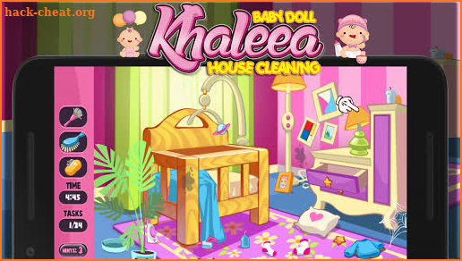Khaleea - Baby Doll Cleaning House screenshot