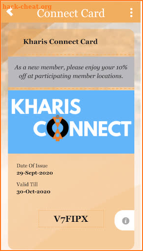 Kharis Connect screenshot