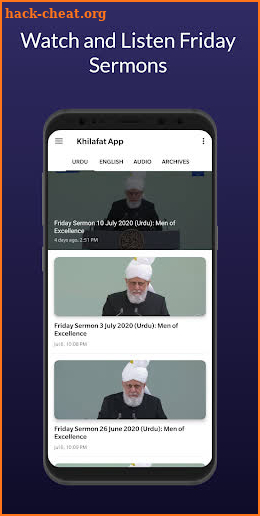 Khilafat App screenshot