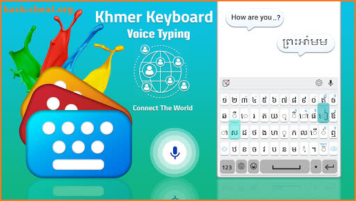 Khmer keyboard: Khmer Unicode Typing screenshot