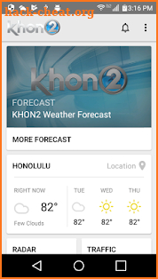 KHON2 WX - Radar & Forecasts screenshot