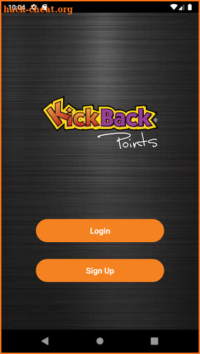 KickBack Points screenshot