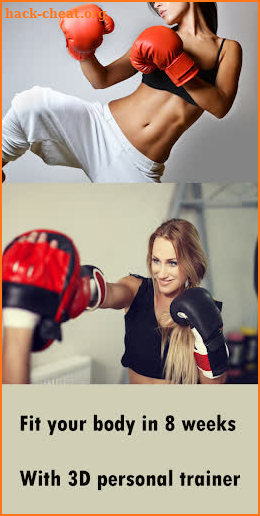 Kickboxing Fitness Trainer - Lose Weight At Home screenshot