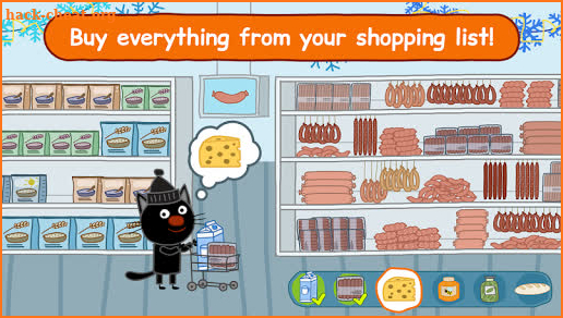Kid-E-Cats: Grocery Store & Cash Register Games screenshot