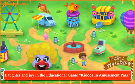 Kiddos In Amusement Park - Free Games for Kids screenshot