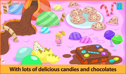 Kiddos In Candyland Kids Games screenshot