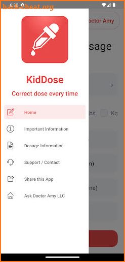 KidDose screenshot