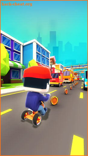 KIDDY RUN - Blocky 3D Running Games screenshot