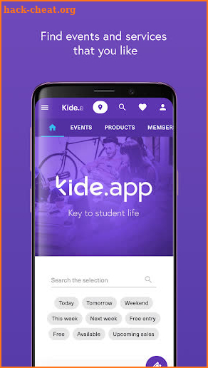 Kide.app screenshot