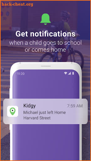 Kidgy: Child Cell Phone Location Tracker screenshot
