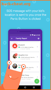 Kidgy - Parental control & Family Locator App screenshot