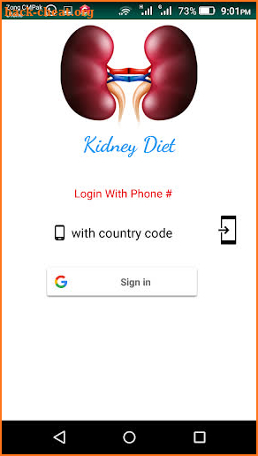 Kidney Diet screenshot