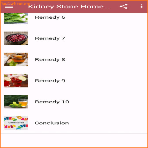 Kidney Stones Home Remedies screenshot