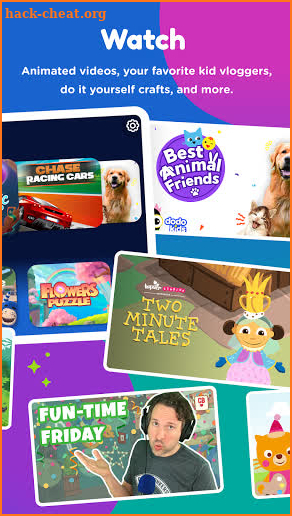 Kidomi Games & Videos for Kids screenshot