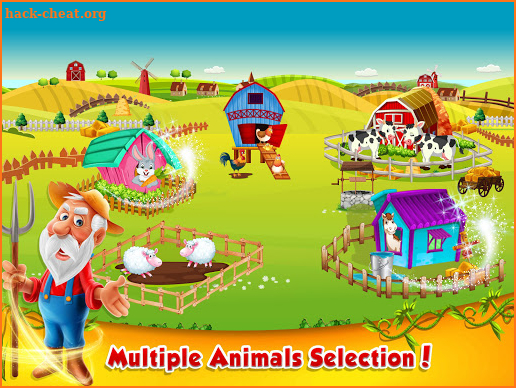 Kids Animal Farm : Village Life Fun screenshot