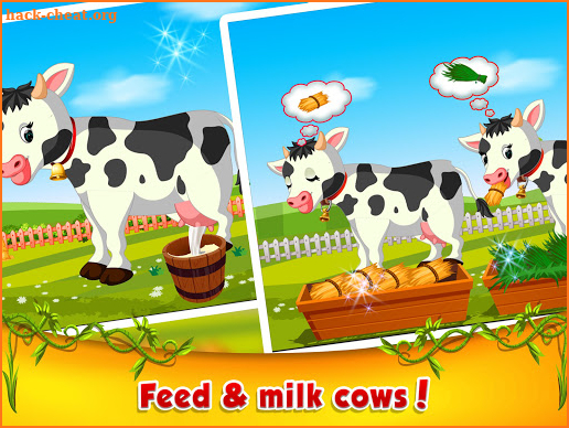Kids Animal Farm : Village Life Fun screenshot