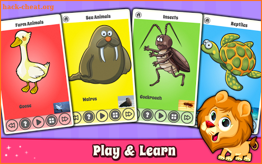 Kids Animal Sounds Baby Games screenshot