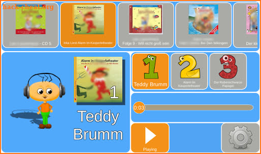 Kid's Audio Player screenshot