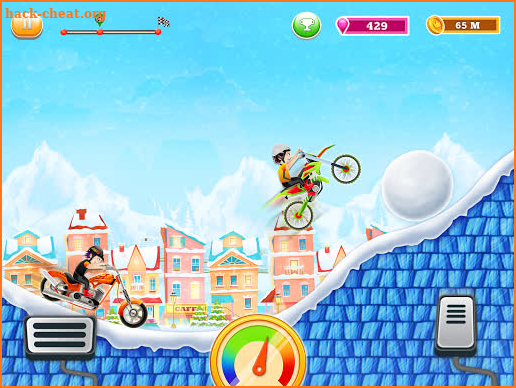 Kids Bike Hill Racing: Free Motorcycle Games screenshot