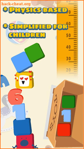 Kids build & crash blocks game screenshot