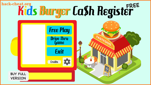 Kids Burger Cash Register Free screenshot