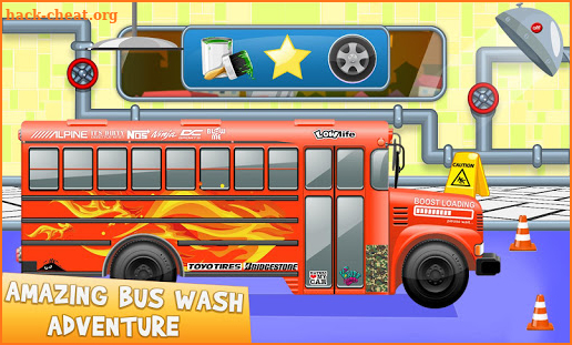 Kids Bus Wash Garage & Service Station screenshot