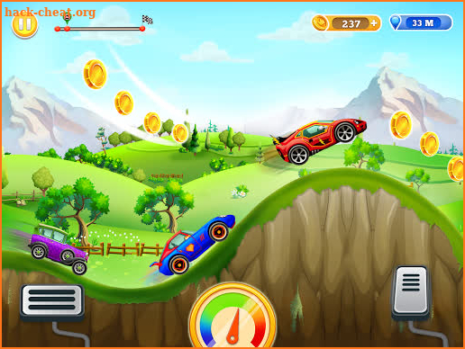 Kids Car Hill Racing: Games For Boys screenshot