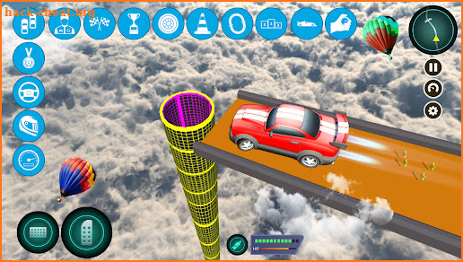 Kids Car Stunts Race Game screenshot