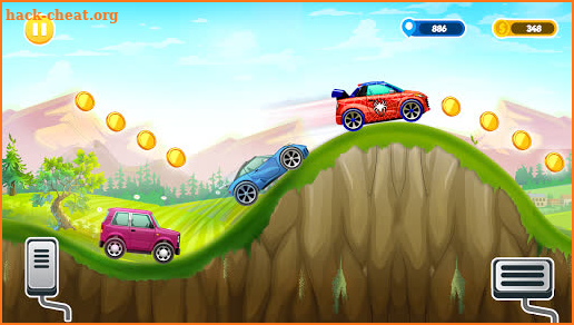 Kids Car Uphill Racing Games screenshot